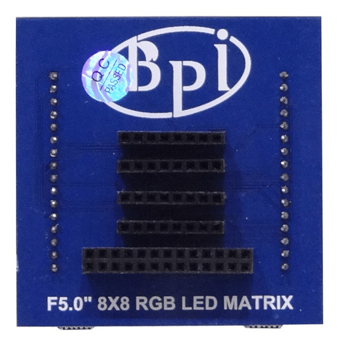 Bananapi Matriz 8x8 Rgb Led Modulo 61x61mm F5.0p Matrix