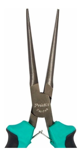 Imagen 3 de 5 de Pinza Punta Aguja Proskit Pm-746 Para Electrónica