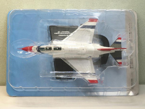 F-4e Phantom Ii Thunderbirds 1969 Usaf 1/100 Hachette Japo Blanco (Usado)