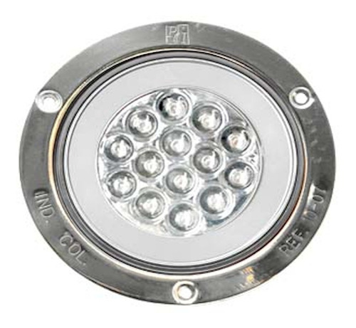 Plafon De Stop Blanco Redondo 4  Con Ojo De Angel De 30 Leds