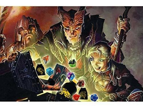 6 Juegos De Dados Dnd Dados Poliédricos Dungeons Dragons Rol