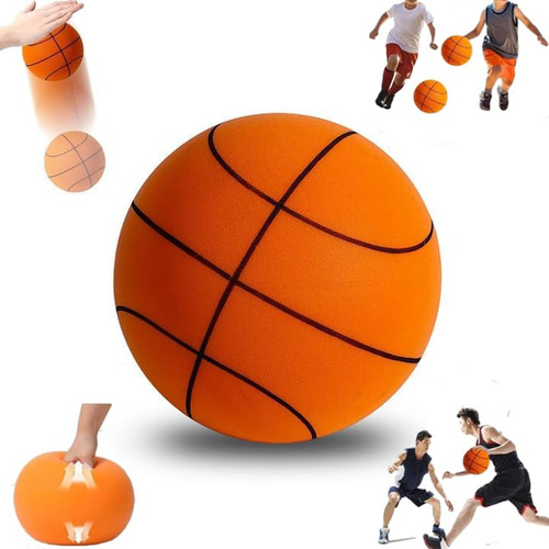 Dlaiusmall Baloncesto Silencioso | Tamaño 7 Pulgadas | Bal.