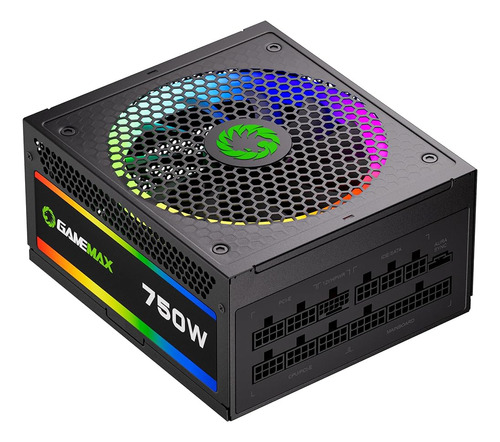 Fuente De Alimentacion Argb Totalmente Modular De 750 W Atx3