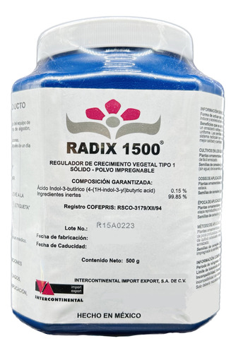 Radix 1500 Enraizador 500 Gr