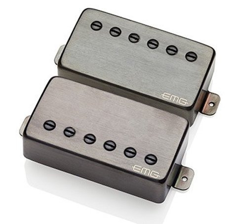 Emg Mf Marty Friedman Pickup Set Brushed Black Chromemusic