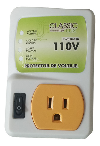 Protector Voltaje 110v Enchufe 20a A/a Y Refrig Classic Lux