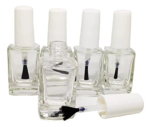 Frasco Esmalte Uñas Vidrio 12 Ml (100 Pzs)