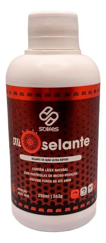 Selante Solifes 250ml Mtb Speed Bike Tubeless Ação Rápida