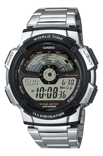 Reloj Casio Original Ae-1100wd-1av Para Caballero Garantia 