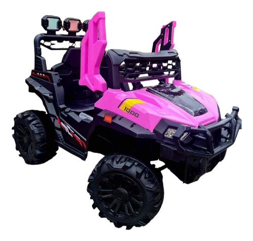 Jeep Eléctrico Para Niñas 12v Fucsia Modelo Exclusivo Full