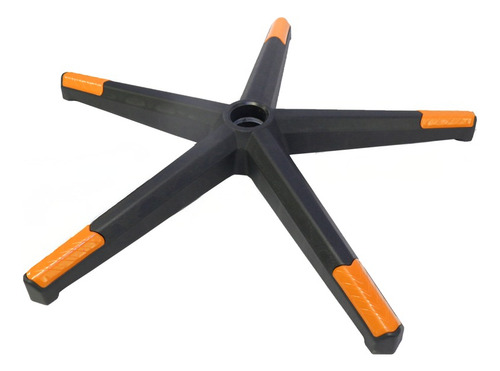 Base Para Cadeiras Gamer E Office Detalhes Laranja