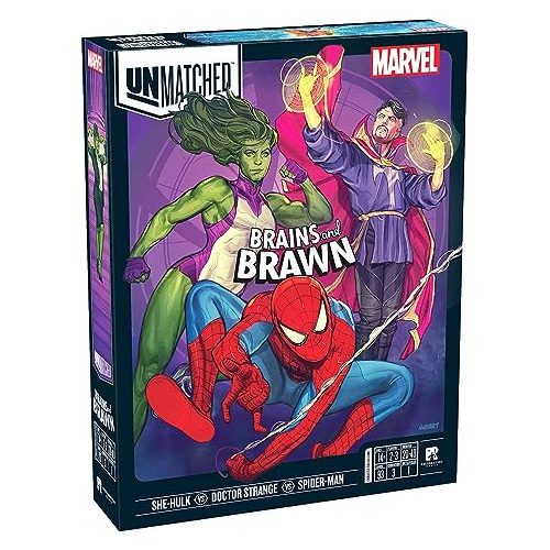 Restoration Games Incomparable Marvel Brains And Brawn - Jue