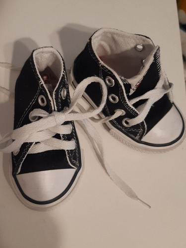 Zapatillas Tipo Converse, Para Bebé  Talle 19