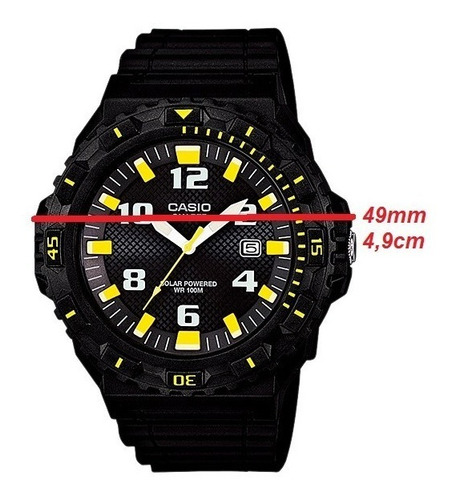 Relogio Casio Mrw S300h-1b3v Solar Análogo Catraca À Vista