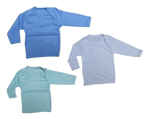 Pack 3 Camisetas Bebé 100% Algodón