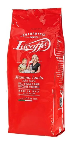 Café En Grano Entero Lucaffe Mamma Lucia 1kg 