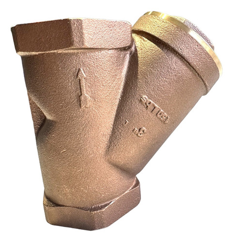 Filtro Yee Bronce 3'' Rosca Npt Marca Helbert 150 Psi