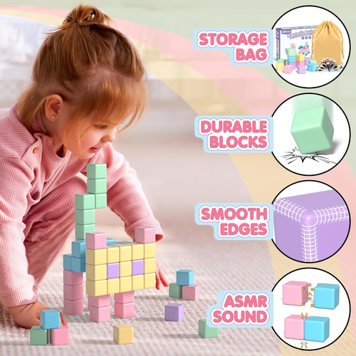 Juguete Educativo De Bloques Magnéticos Para Niños De 3 A 6