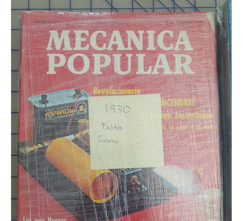 Revistas Mecánica Popular De Varios Años 