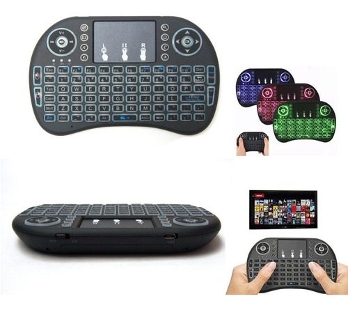 Mini Teclado Inalambrico Para Pc,smart Tv 2d Y Tablet