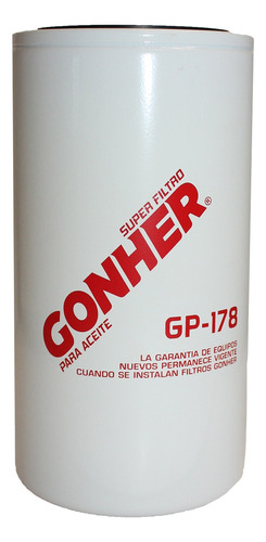 Filtro Aceite Gonher Para Kenworth T2000 5.9l 1997-1999