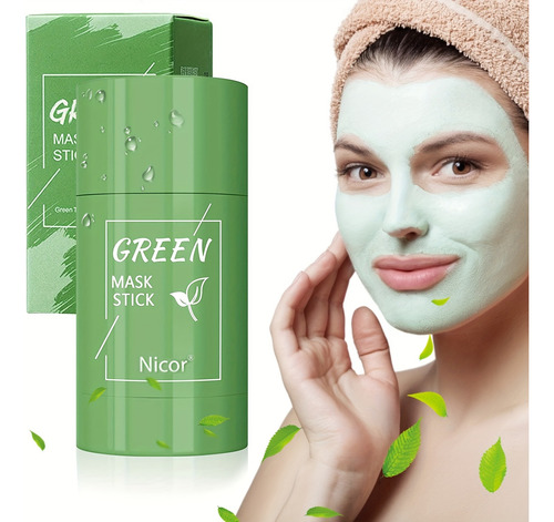  Mascarilla Té Verde Hidratante De Arcilla Con Vitamina E