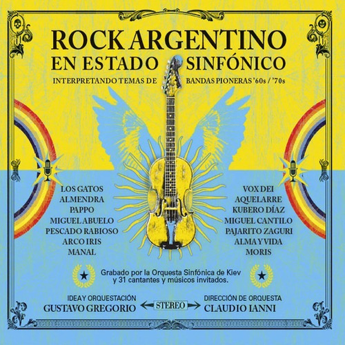 Rock Argentino En Estado Sinfonico Varios Artistas Cd Nuevo 