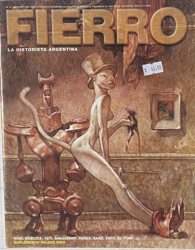 Revista Fierro N° 24 , 2008, Historieta, Langer, Nine, X7