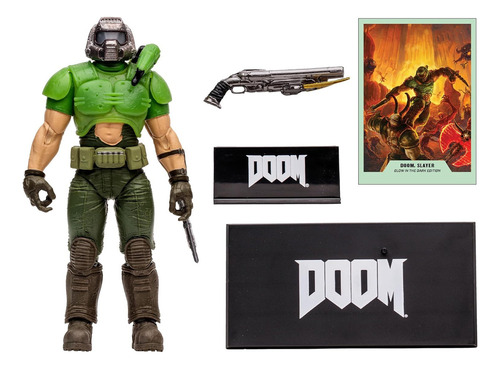 Mcfarlane Doom Slayer Classic Glow In The Dark Edition Sella