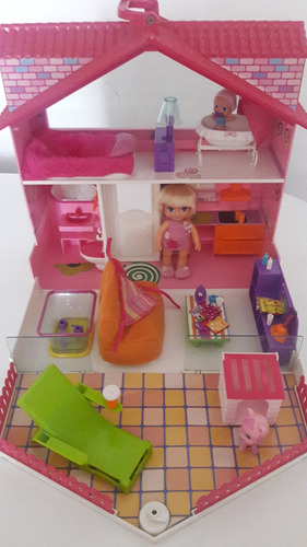 Casa De Muñecas Barriguitas Portatil (Usado)