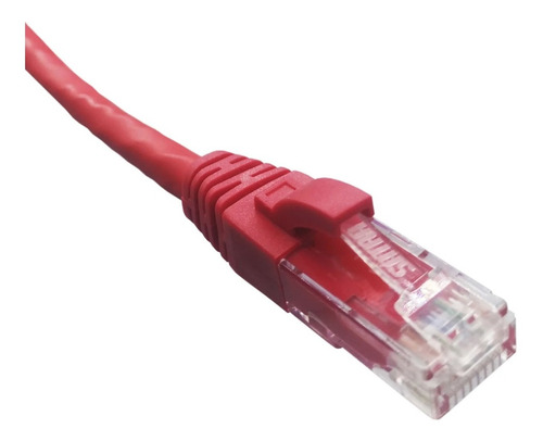 Satra 0102030205 - Patch Cord Utp Cat6 2m, Rojo.