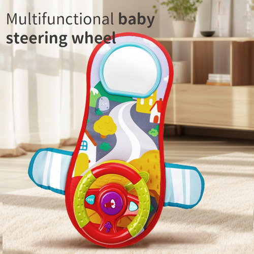Volante De Dirección Toy Asiento Trasero Toy Fine Motor
