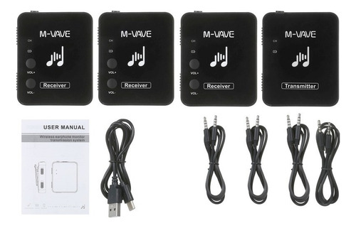 Transmisión De Monitor De Auricular Inalámbrico M-vave