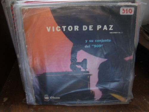 Vinilo Victor De Paz Y Su Conjunto Del 900 Volumen 2 T3