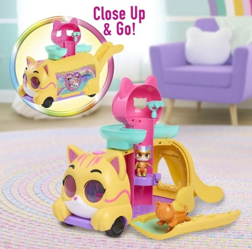 Superkitties Purr 'n' Go Juego Y Figuras Con Luces Y Sonidos