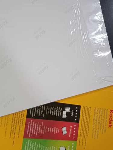 Imagen 2 de 2 de Papel Fotografico Kodak 180g 20h