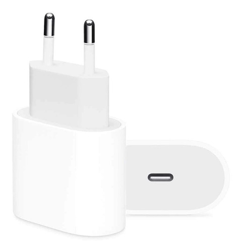 Ficha Cargador Usb C Compatible iPhone 12 Carga Rapida 20 W