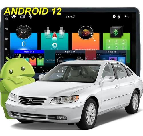 Kit Central Multimidia Hyundai Azera Até 2011 S170 Android 6