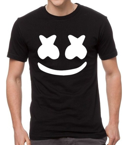 Remera Camiseta Marshmello Dj Y Productor Music Unisex