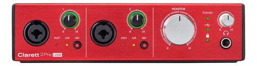 Focusrite Clarett USB 2Pre - 100V/240V