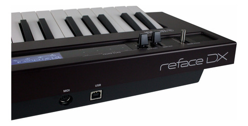 Teclado Sintetizador Yamaha Reface Dx C/ Fonte E Cabo Midi
