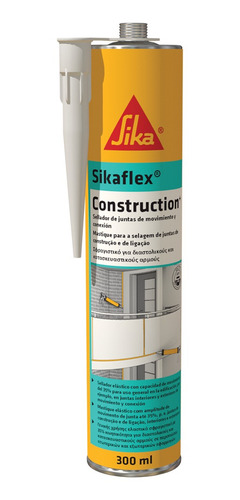 Imagem 1 de 1 de Selante De Pu Premium Sikaflex Construction+ Cinza Ct 300ml
