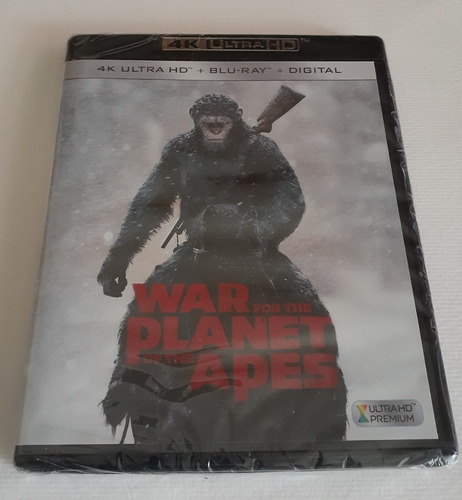 War For The Planet Of The Apes 4k Ultra Hd Blu-ray