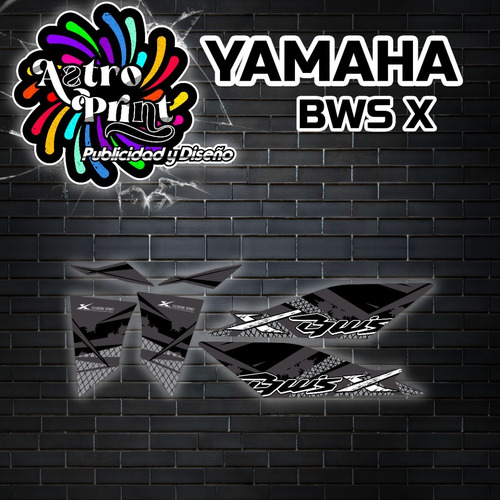 Kit De Calcomanias Yamaha Bws X125 2019