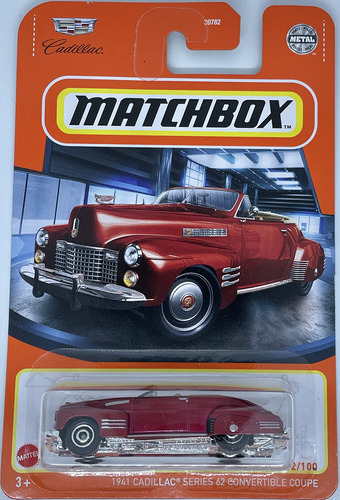 Matchbox -  Cadillac Series 62 Convertible Coupé [rojo] 62.