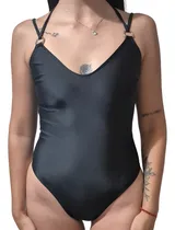 Comprar Malla Enteriza Semi Vedetina Mujer Trajes De Baño Entera