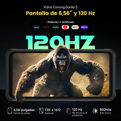 Ulefone Armor X31 Pro 5g Dual Sim Phone Resistente Android 14 Smartphone 6.56 16 Gb Ram 256 Gb Rom Cámara Nocturna 6050 Mah Nfc