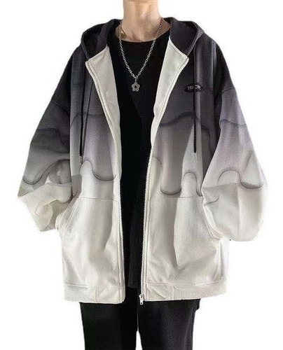 Sudadera Abrigo Estilo Callejero Suelto Cool Versión Coreana