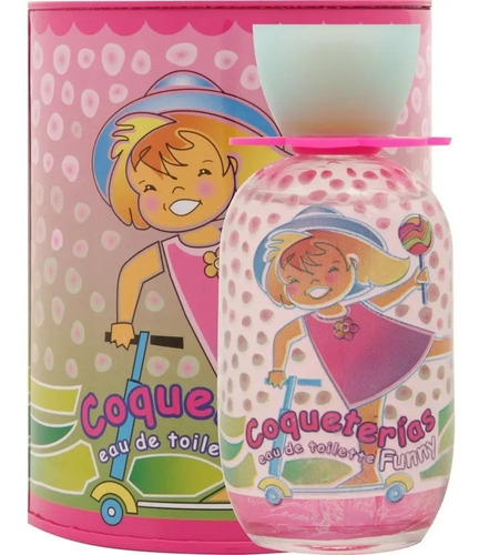 Colonia Infantil Coqueterias Funny Edt Para Niñas X80ml