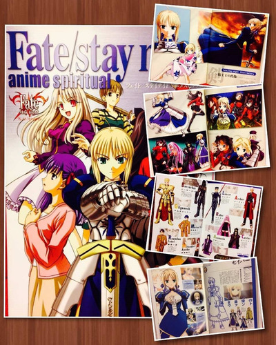 Artbook Fate Stay Night Anime Spiritual Gastovic Anime